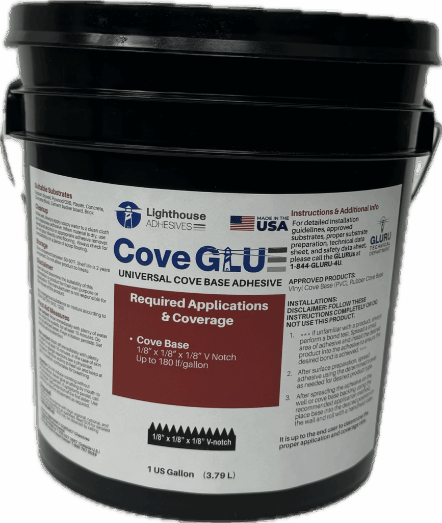 Cove GLU Universal Cove Base Adhesive (1-ga)