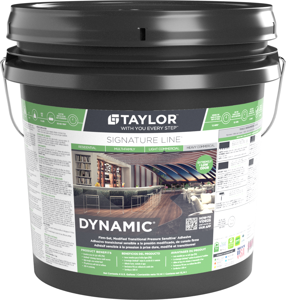 Dynamic Signature Line Firm-Set, Modified Transitional Pressure Sensitive Resilient Adhesive (4-ga)