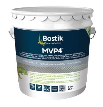MVP4 Moisture Vapor Protection, Anti-Fracture and Noise Reduction Membrane (5-ga)