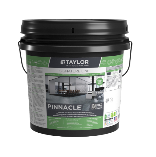 Pinnacle Signature Line Hard-Set, Transitional Pressure Sensitive Resilient Adhesive (4-ga)