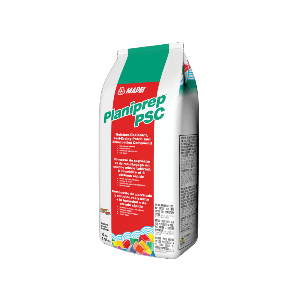 Planiprep PSC Moisture-Resistant, Fast-Drying Patch and Skimcoating Compound