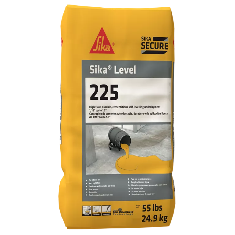 Sika® Level-225 Superior flow, cementitious, self-leveling underlayment