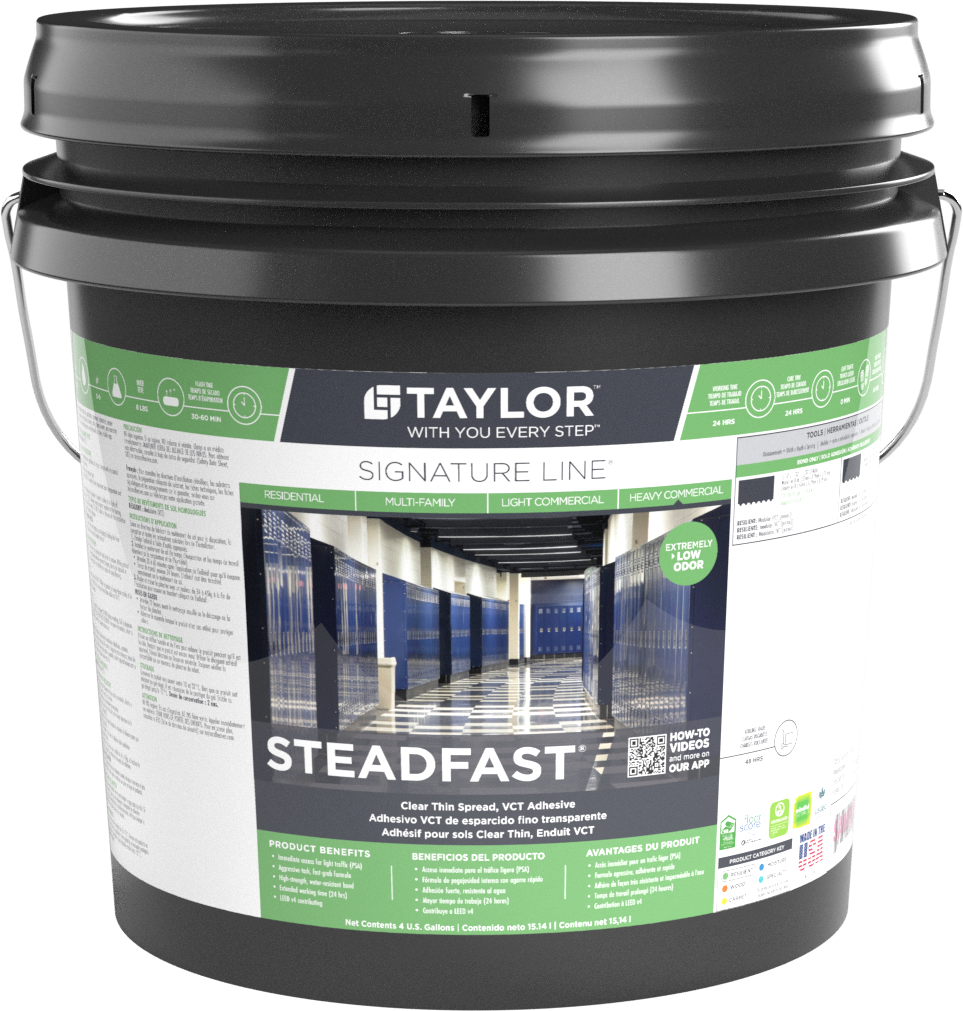 Steadfast Signature Line Clear Thin Spread, Resilient VCT Adhesive (1-ga)