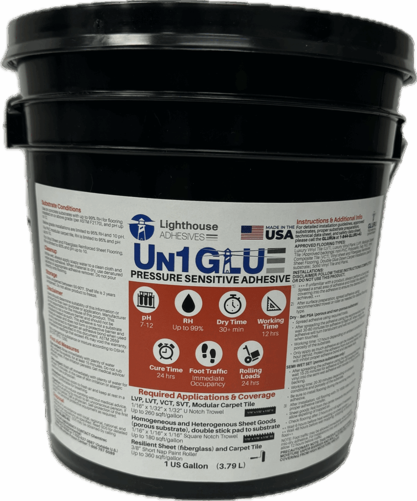 Un1 "Uni" GLU Pressure Sensitive Adhesive (1-ga)