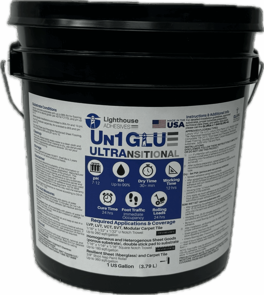 Un1 "Uni" GLU Ultra Transitional Pressure Sensitive Adhesive (1-ga)