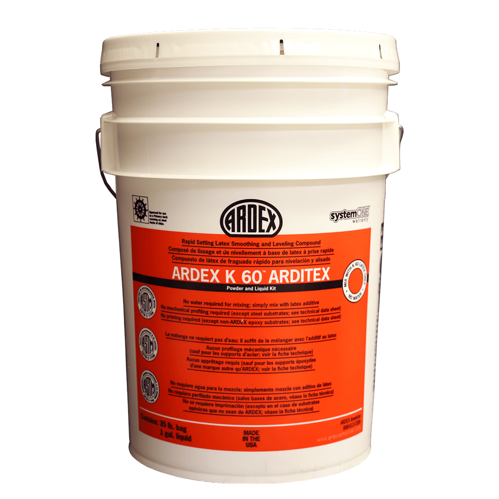 Ardex K 60 Arditex Rapid Setting Latex Smoothing and Leveling Compound