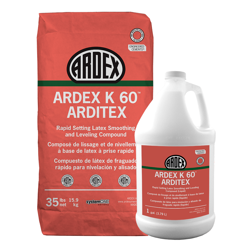 Ardex K 60 Arditex Rapid Setting Latex Smoothing and Leveling Compound