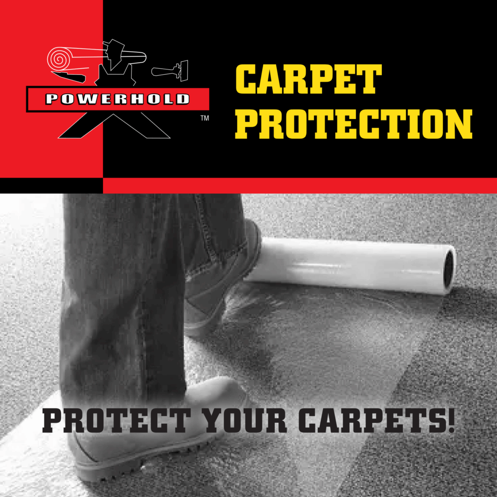Carpet Film Reverse Wound 36" X 500' Roll