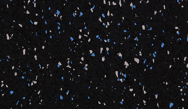 QT 8mm Fitness Flooring 4' X 25' FF04 Cosmic Dust