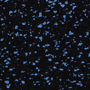 QT 8mm Fitness Flooring 4' X 50' FF01 Blue Star