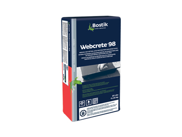 Webcrete 98 Premium, Fast-Setting, Polymer-Modified Portland Cement Patch