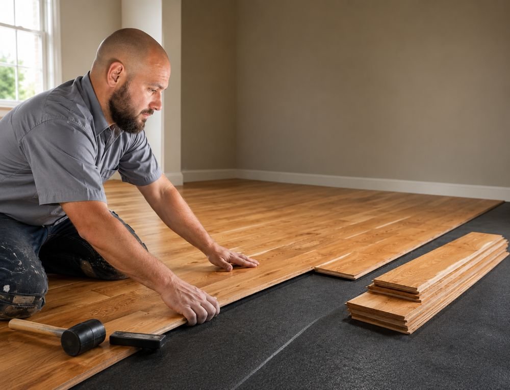 hardwood floor installation