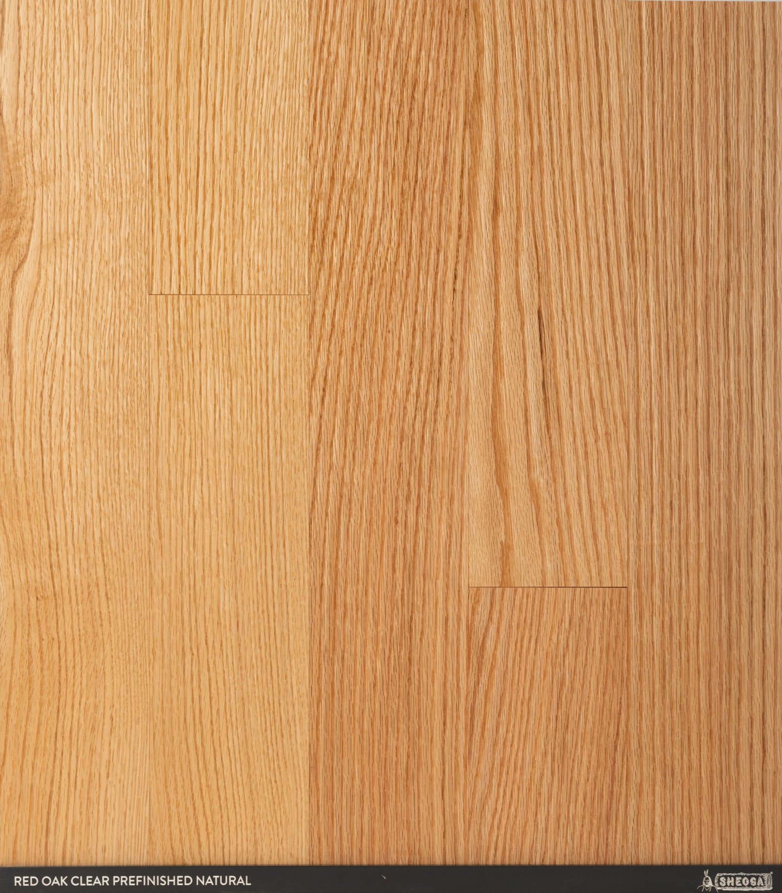 sheoga red oak clear prefinished natural